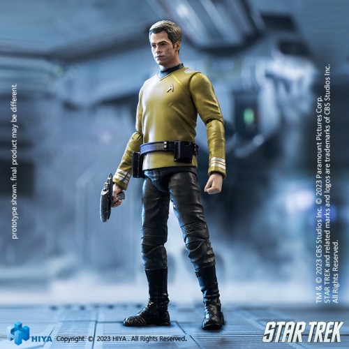 HIYA EMS0255 Exquisite Mini 1/18  Star Trek 2009 Kirk