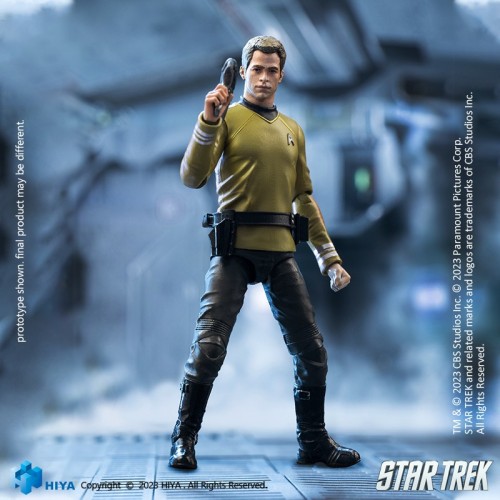 HIYA EMS0255 Exquisite Mini 1/18  Star Trek 2009 Kirk