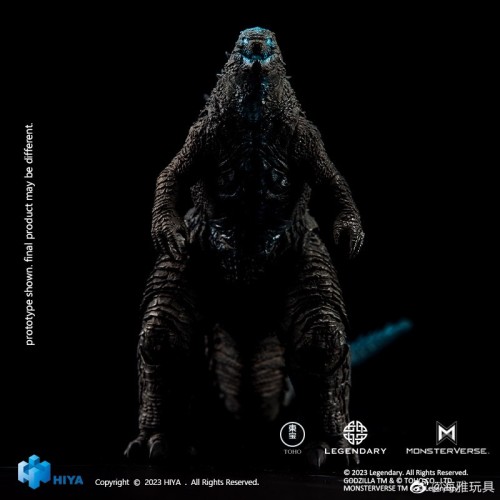 HIYA EBG0064 Exquisite Basic Series 7 Inch GODZILLA VS KONG Heat Ray Godzilla