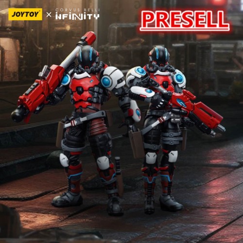 JOYTOY JT7622 7639 Infinity - Corvus Belli Nomads Wildcats Polyvalent Tactical Unit