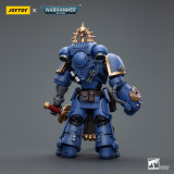 JOYTOY JT7677  Warhammer 40k 1: 18  Ultramarines Lieutenant with Power Fist
