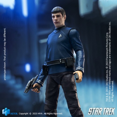 HIYA EMS0256 Exquisite Mini 1/18 Star Trek 2009 Spock