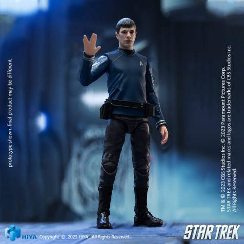 HIYA EMS0256 Exquisite Mini 1/18 Star Trek 2009 Spock