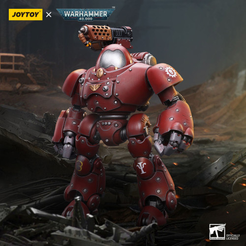 JOYTOY JT7738 Warhammer 40k 1: 18 Adeptus Mechanicus Kastelan Robot with Incendine Combustor
