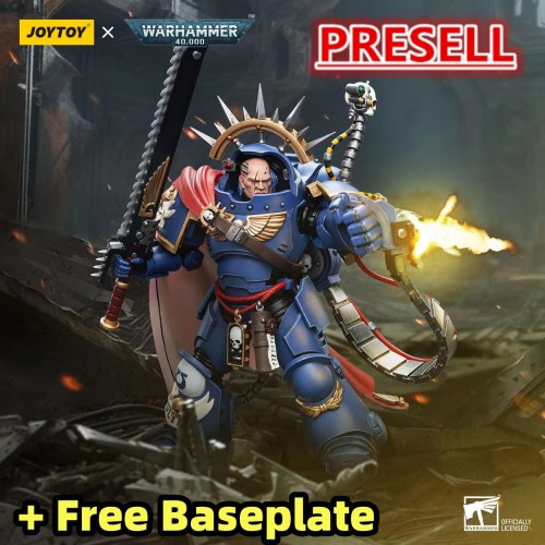 JOYTOY JT7745 Warhammer 40k 1: 18 Ultramarines Captain in Gravis Armour