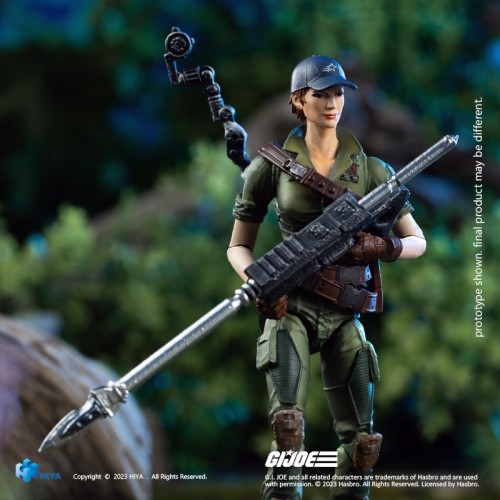 HIYA EMG0166 Exquisite Mini 1/18 G.I.JOE Lady Jaye