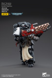 JOYTOY JT7783 Warhammer 40k 1: 18 Black Templars Primaris Initiate Brother Raemont