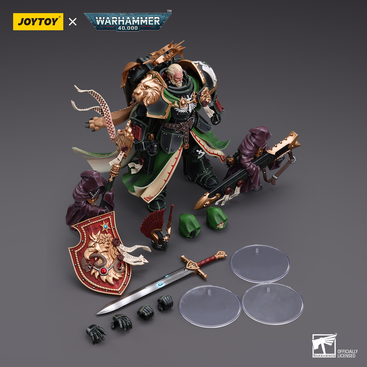 JOYTOY JT7882 Warhammer 40k 1: 18 Dark Angels Primarch Lion El'Jonson