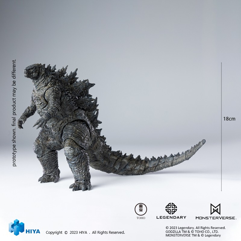 HIYA EBG0061 Exquisite Basic Series 7 Inch Godzilla vs Kong Godzilla