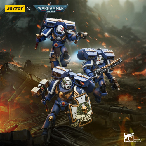 JOYTOY Warhammer 40k 1: 18 Ultramarines Vanguard Veteran