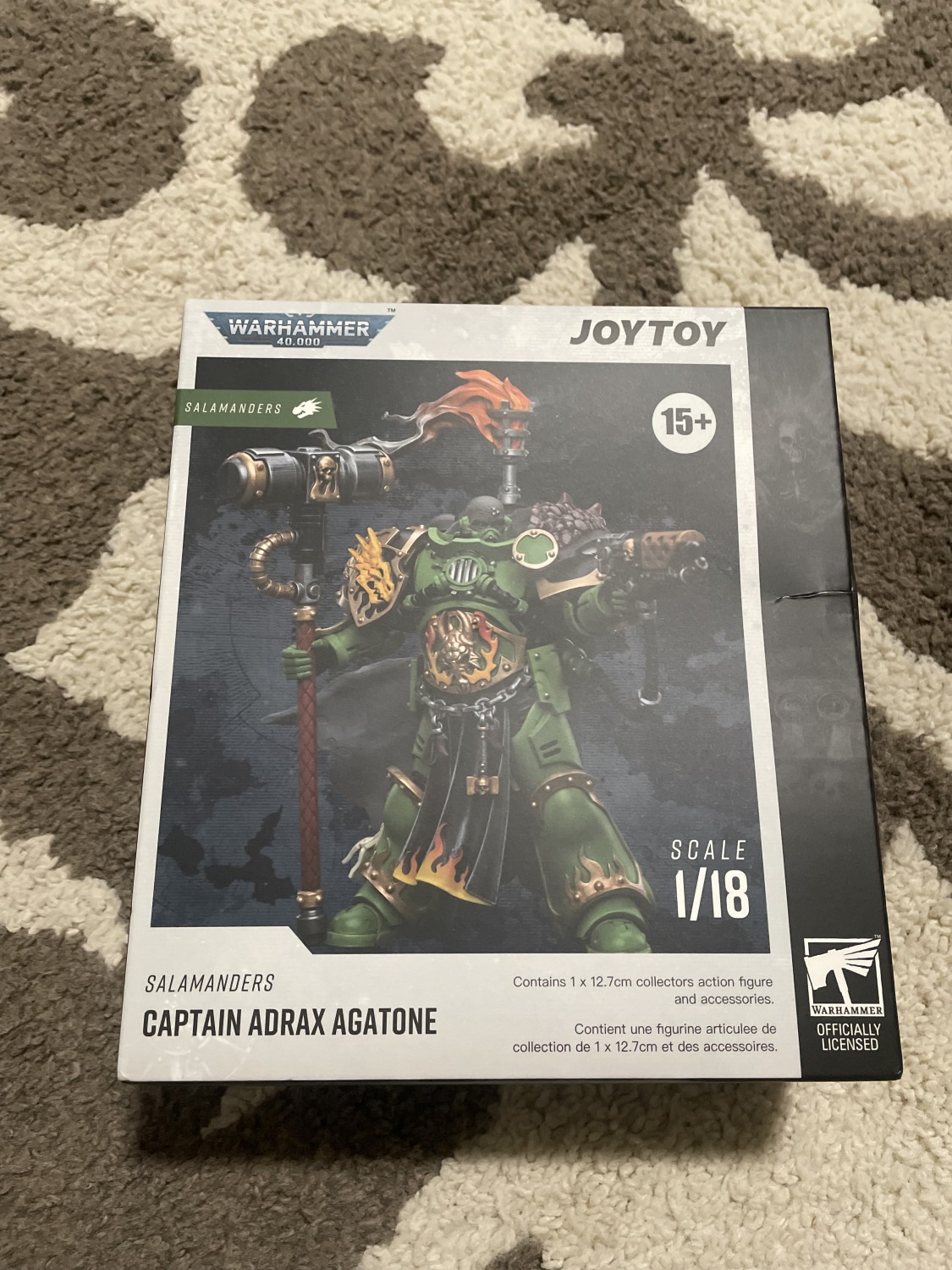 JoyToy Warhammer 40K Salamanders Captain Adrax Agatone » Joytoy Figure