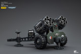 JOYTOY Warhammer 40k 1: 18 Cadia Stands Astra Militarum Ordnance Team with Malleus Rocket Launcher Ordnance Brigade