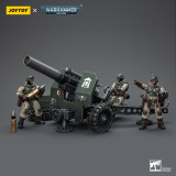 JOYTOY Warhammer 40k 1: 18 Cadia Stands Astra Militarum Ordnance Team with Bombast Field Gun