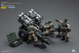JOYTOY Warhammer 40k 1: 18 Cadia Stands Astra Militarum Ordnance Team with Malleus Rocket Launcher Ordnance Brigade