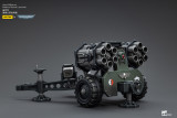JOYTOY Warhammer 40k 1: 18 Cadia Stands Astra Militarum Ordnance Team with Malleus Rocket Launcher Ordnance Brigade
