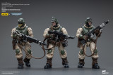 JOYTOY Warhammer 40k 1: 18 Cadia Stands Astra Militarum Ordnance Team with Malleus Rocket Launcher Ordnance Brigade