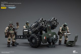 JOYTOY Warhammer 40k 1: 18 Cadia Stands Astra Militarum Ordnance Team with Malleus Rocket Launcher Ordnance Brigade