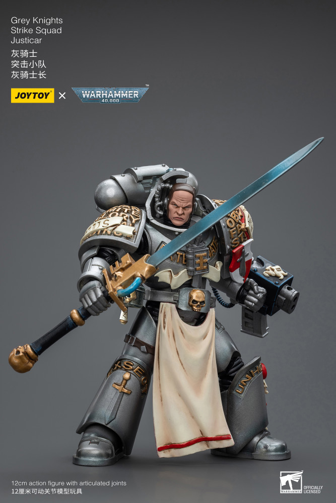 JOYTOY Warhammer 40k 1/18 Action Figure Grey Knights Terminator Caddon
