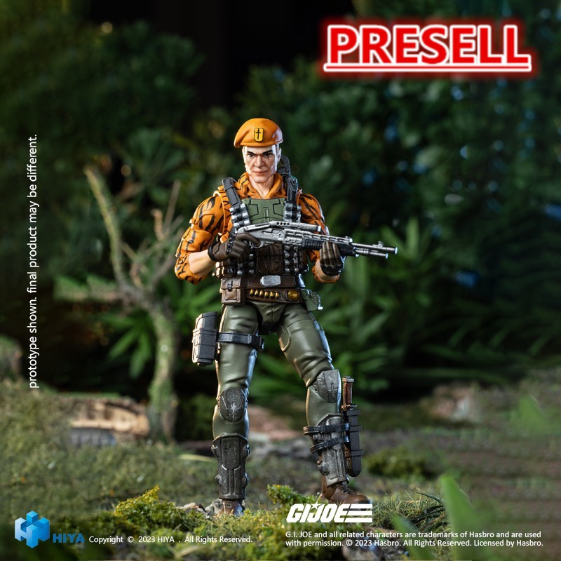 HIYA EMG0296 Exquisite Mini 1/18 G.I.JOE Flint Tiger Force Ver.