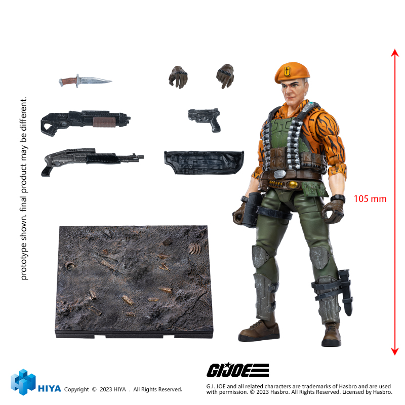 HIYA EMG0296 Exquisite Mini 1/18 G.I.JOE Flint Tiger Force Ver.