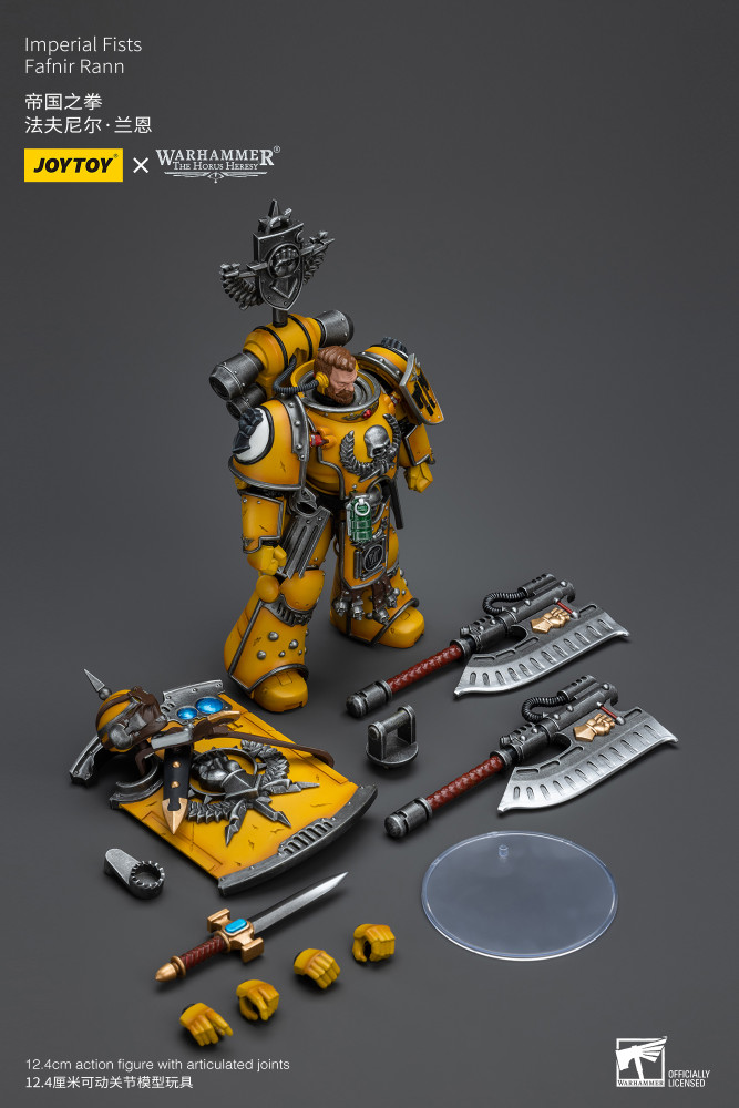 Figurine Warhammer 30k - Fafnir Rann Imperial Fists - Peinte Et Assemblée