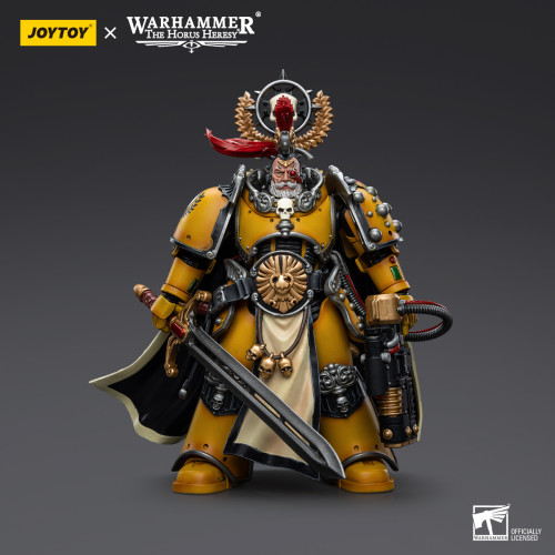 JOYTOY JT9138 Warhammer The Horus Heresy 1: 18 Imperial Fists Legion Praetor with Power Sword
