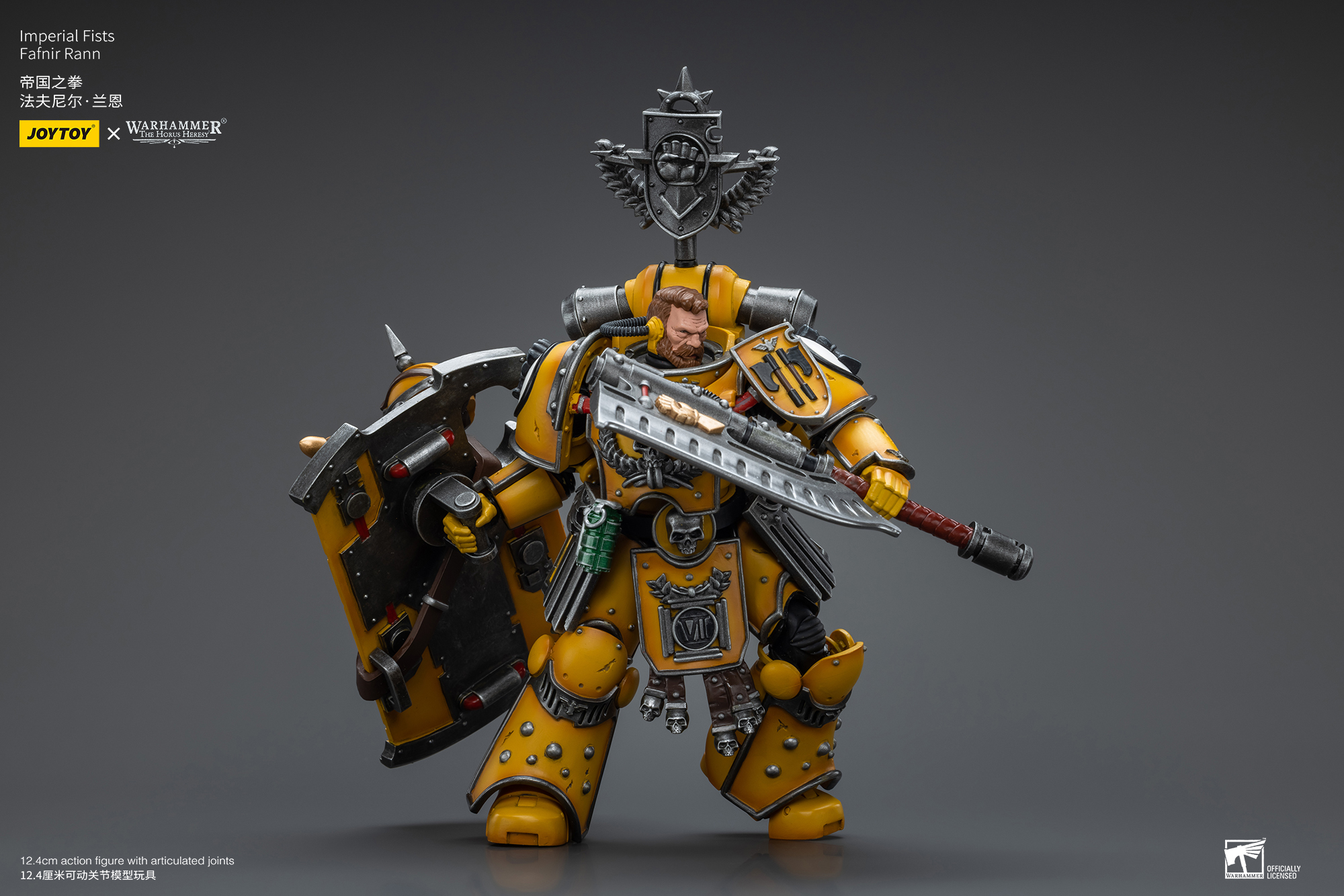 Figurine Warhammer 30k - Fafnir Rann Imperial Fists - Peinte Et Assemblée