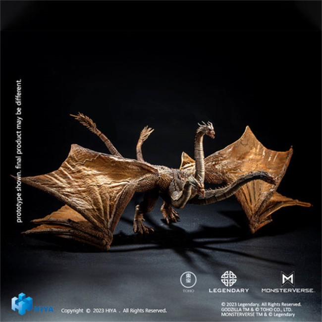 HIYA EBG0072 Exquisite Basic Series Godzilla King of the Monsters King Ghidorah