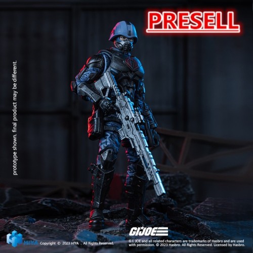 HIYA EMG0146 Exquisite Mini 1/18 G.I.JOE Cobra Trooper