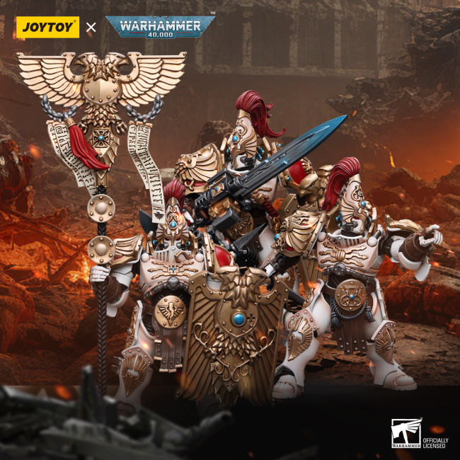 JOYTOY Warhammer 40k 1: 18 Adeptus Custodes Solar Watch