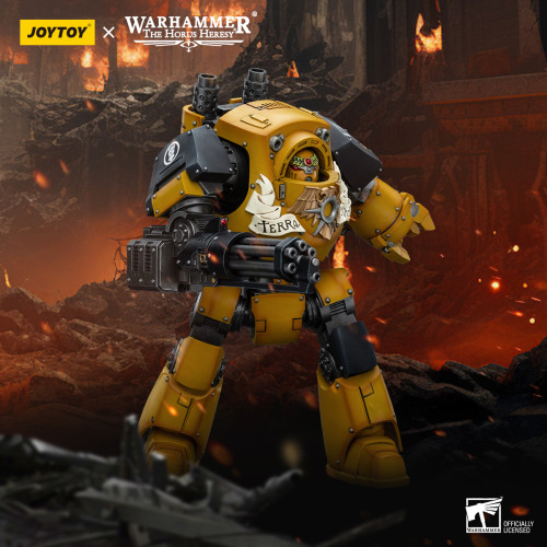 JOYTOY JT9411 Warhammer The Horus Heresy 1: 18 Imperial Fists Contemptor Dreadnought