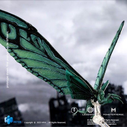 HIYA EBG0411 Exquisite Basic None Scale GODZILLA KING OF THE MONSTERS Mothra Emerald Titan Ver.