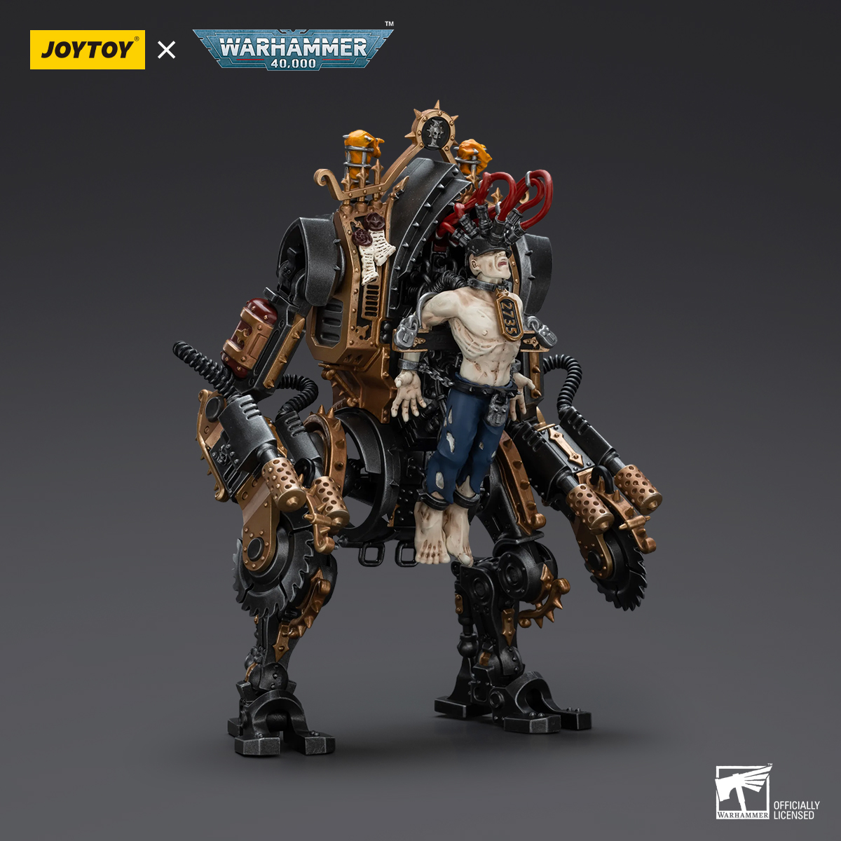 ゲームキャラクター JOYTOY Warhammer 40K PENITENT ENGINE x 2 JOYTOY Warhammer Adepta Sororitas Penitent Engine with