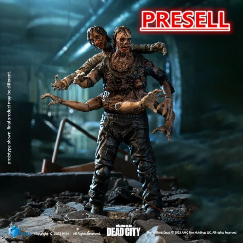 HIYA EMW0308 Exquisite Mini 1/18 The Walking Dead Dead City Walker King
