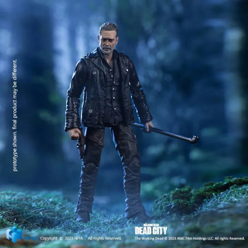 HIYA EMW0301 Exquisite Mini 1/18 The Walking Dead Dead City Negan