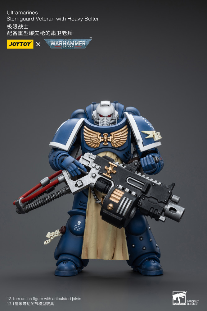 Figurine JoyToy Ultramarines – Sternguard Veteran With Bolt Rifle, 1/18