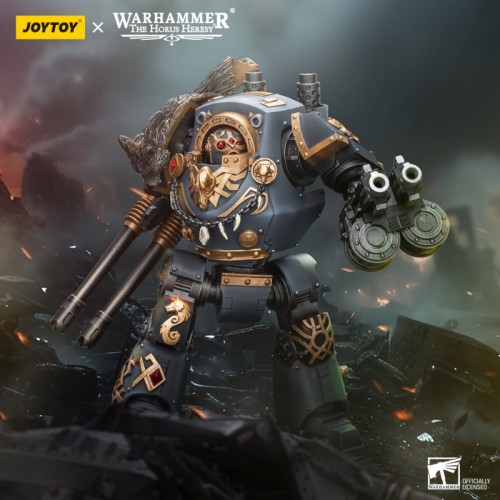 JOYTOY JT9961 Warhammer The Horus Heresy 1: 18 Space Wolves Contemptor Dreadnought with Gravis Bolt Cannon