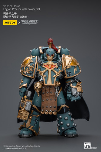 JOYTOY JT7493 Warhammer The Horus Heresy 1: 18 Sons of Horus Legion Praetor With Power Fist
