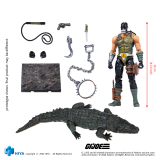 HIYA EMG0359 Exquisite Mini 1/18 G.I.JOE Croc Master ＆ Fiona
