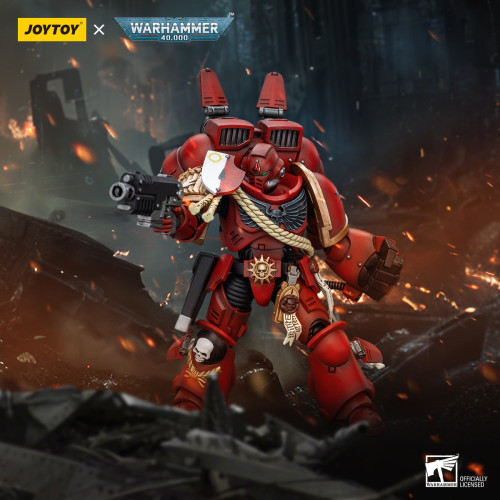 JOYTOY Warhammer 40k 1: 18 Blood Angels Jump Pack Intercessors