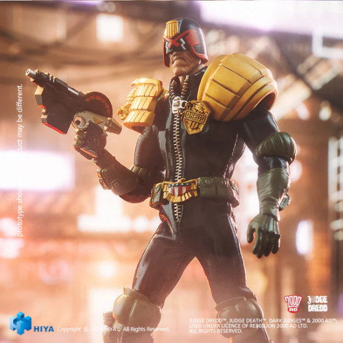 HIYA ESJ0053 Exquisite Mini 1/12 2000AD JUDGE DREDD