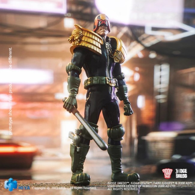 HIYA ESJ0053 Exquisite Mini 1/12 2000AD JUDGE DREDD