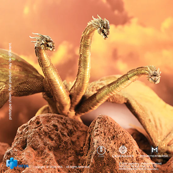 特撮 HIYA KING OF THE MONSTERS KING GHIDORAH Hiya King Ghidorah - King of the Monsters - EXQUISITE BASIC