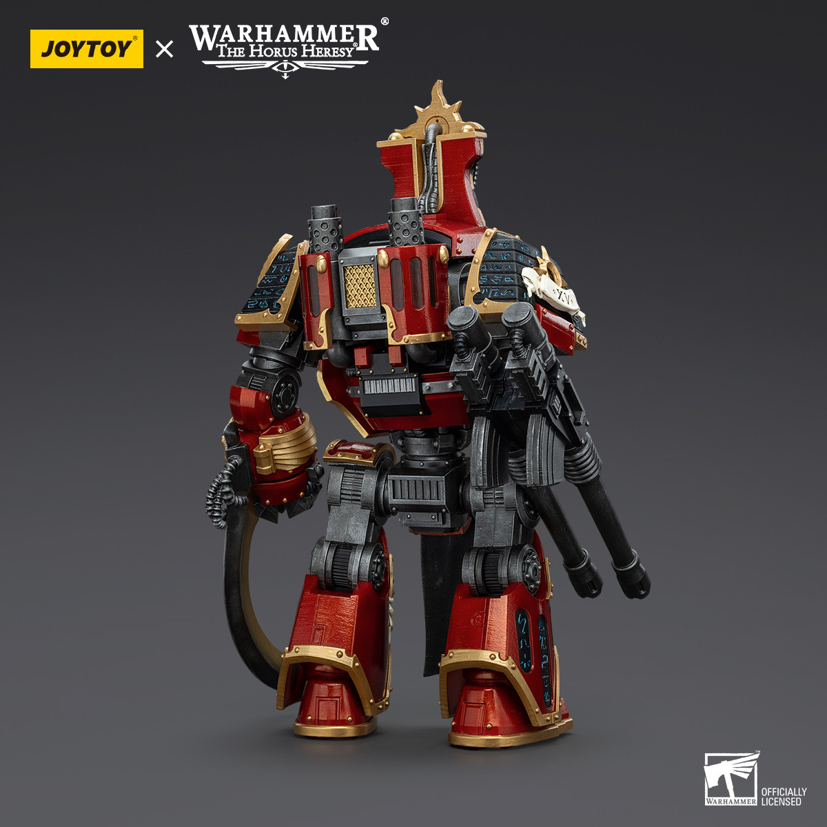 Warhammer The Horus Heresy Action Figure 1/18 Thousand Sons Contemptor-Osiron Dreadnought With Gravis Force Blade And Gravis Autocannon 30 Cm