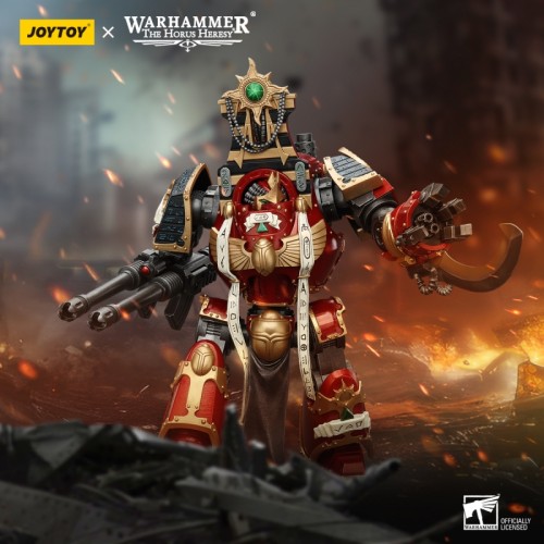 JOYTOY Warhammer The Horus Heresy 1:18 Thousand Sons Contemptor-Osiron Dreadnought With Gravis Force Blade And Gravis Autocannon