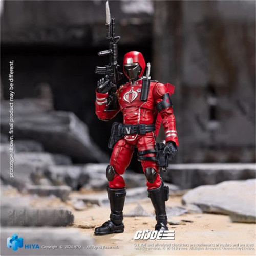 HIYA EMG0356 Exquisite Mini 1/18 G.I.Joe Crimson Guard