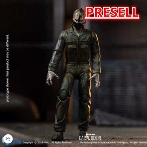 HIYA EMW0167 Exquisite Mini 1/18 The Walking Dead Daryl Dixon Dark Eyes Walker