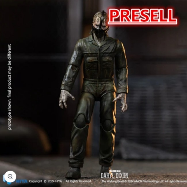 HIYA EMW0167 Exquisite Mini 1/18 The Walking Dead Daryl Dixon Dark Eyes Walker