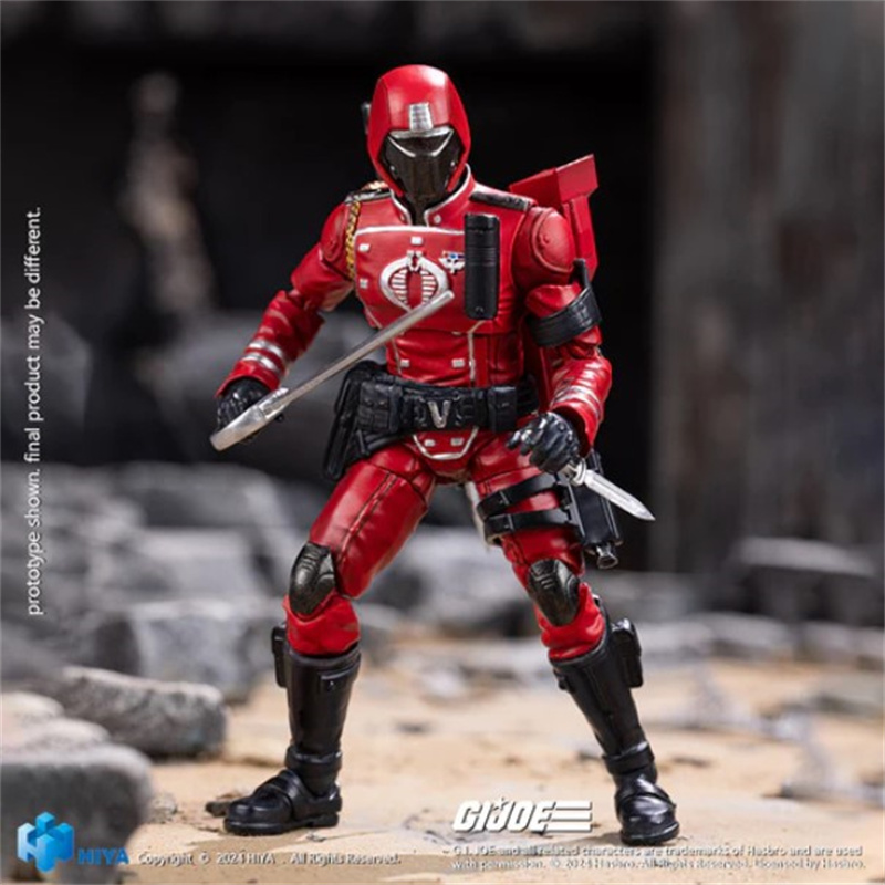 HIYA EMG0356 Exquisite Mini 1/18 G.I.Joe Crimson Guard