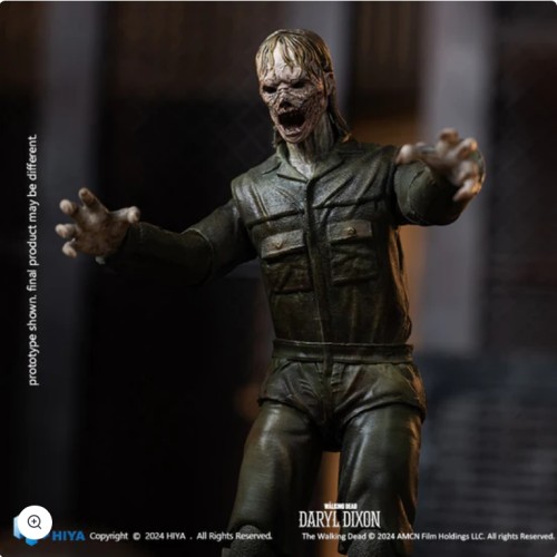HIYA EMW0167 Exquisite Mini 1/18 The Walking Dead Daryl Dixon Dark Eyes Walker